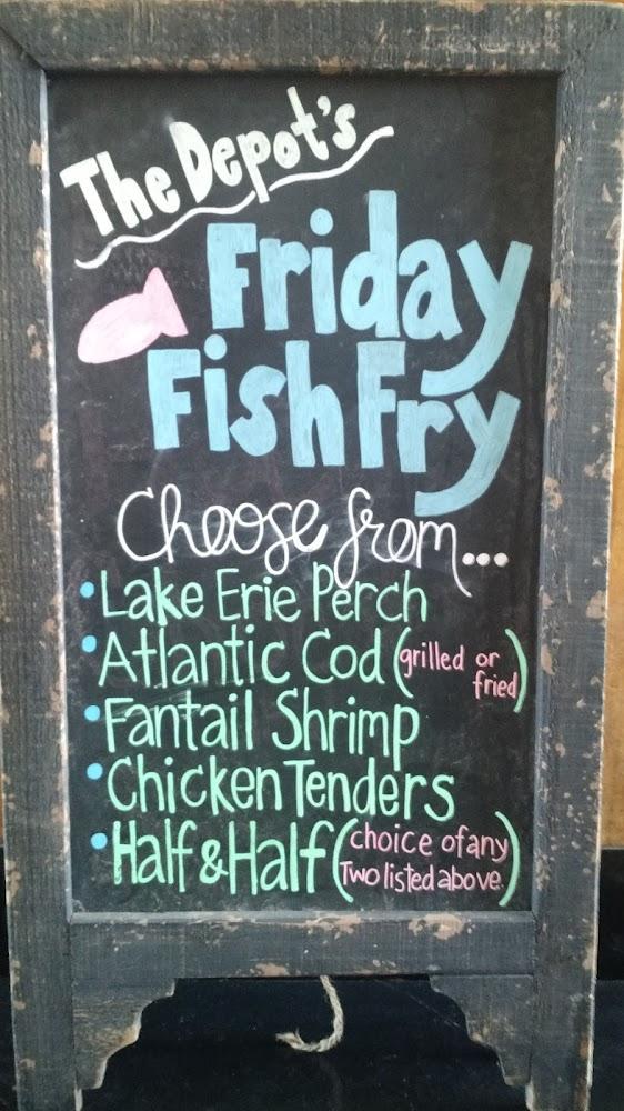 The Depot Restaurant & Tavern Menu image 3